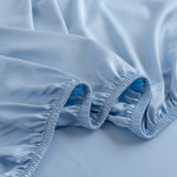 Hoeslaken (Topdekmatras) - Sky Blue - Premium