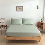 Hoeslaken (Topdekmatras) - Sage Green - Premium