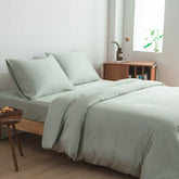 Tweepersoons Beddengoedset Xl - Sage Green