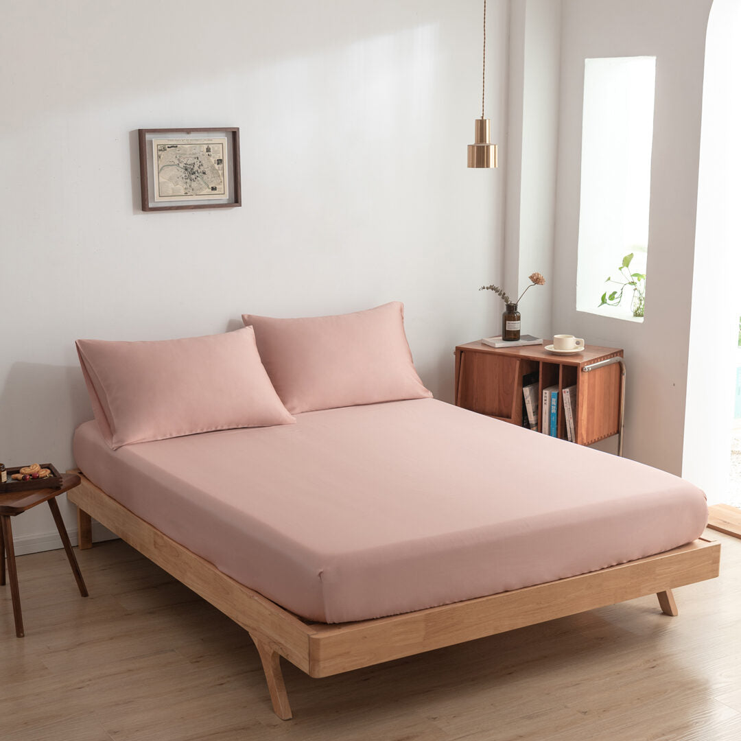 Hoeslaken (Topdekmatras) - Cuddle Pink - Premium