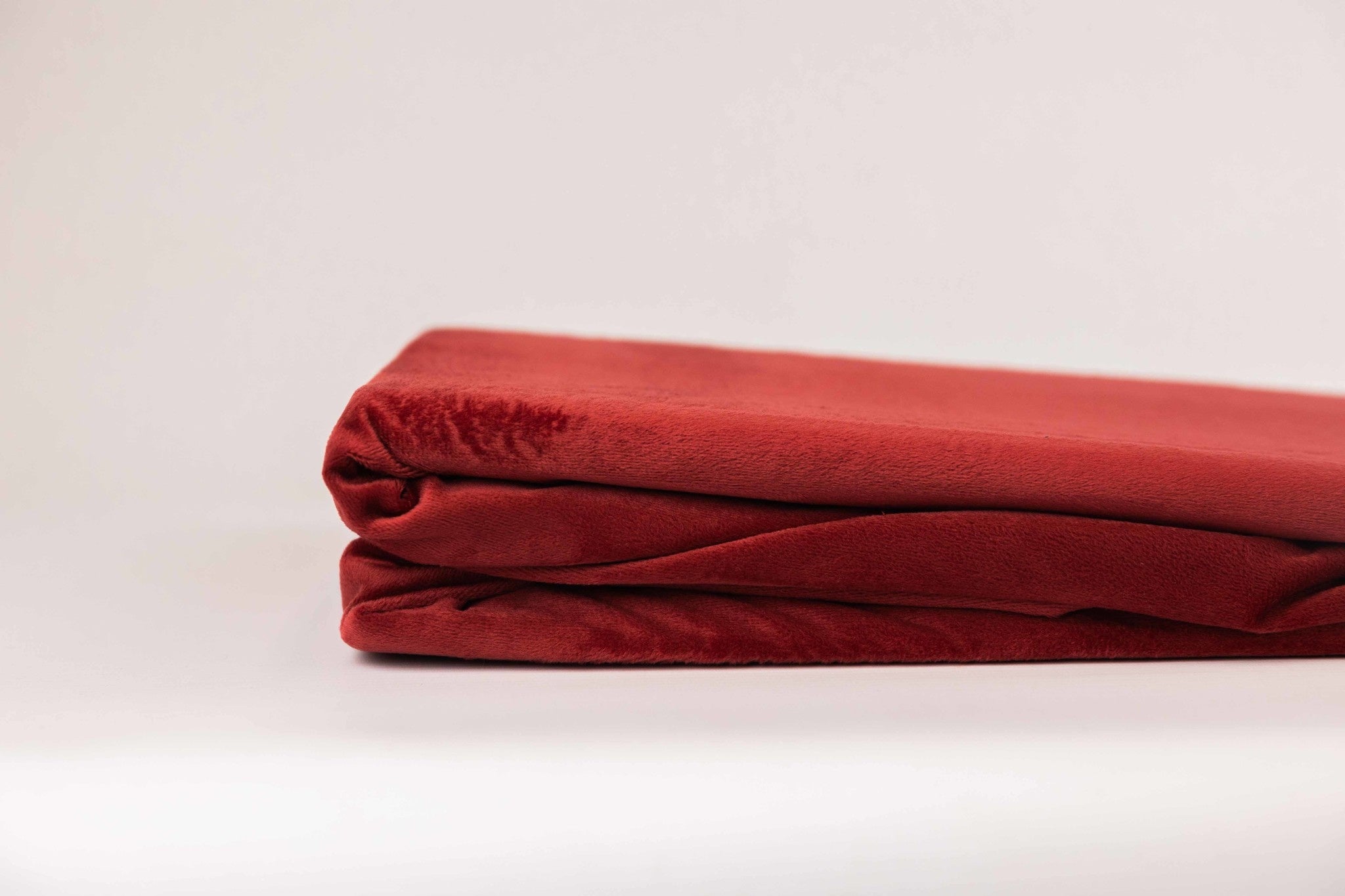 Fluwelen Hoeslaken Bordeaux Rood | Velvet Velours