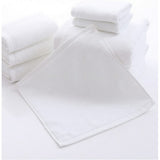 Waslapjes Wit 30 x 30 cm - Per 12 Verpakt