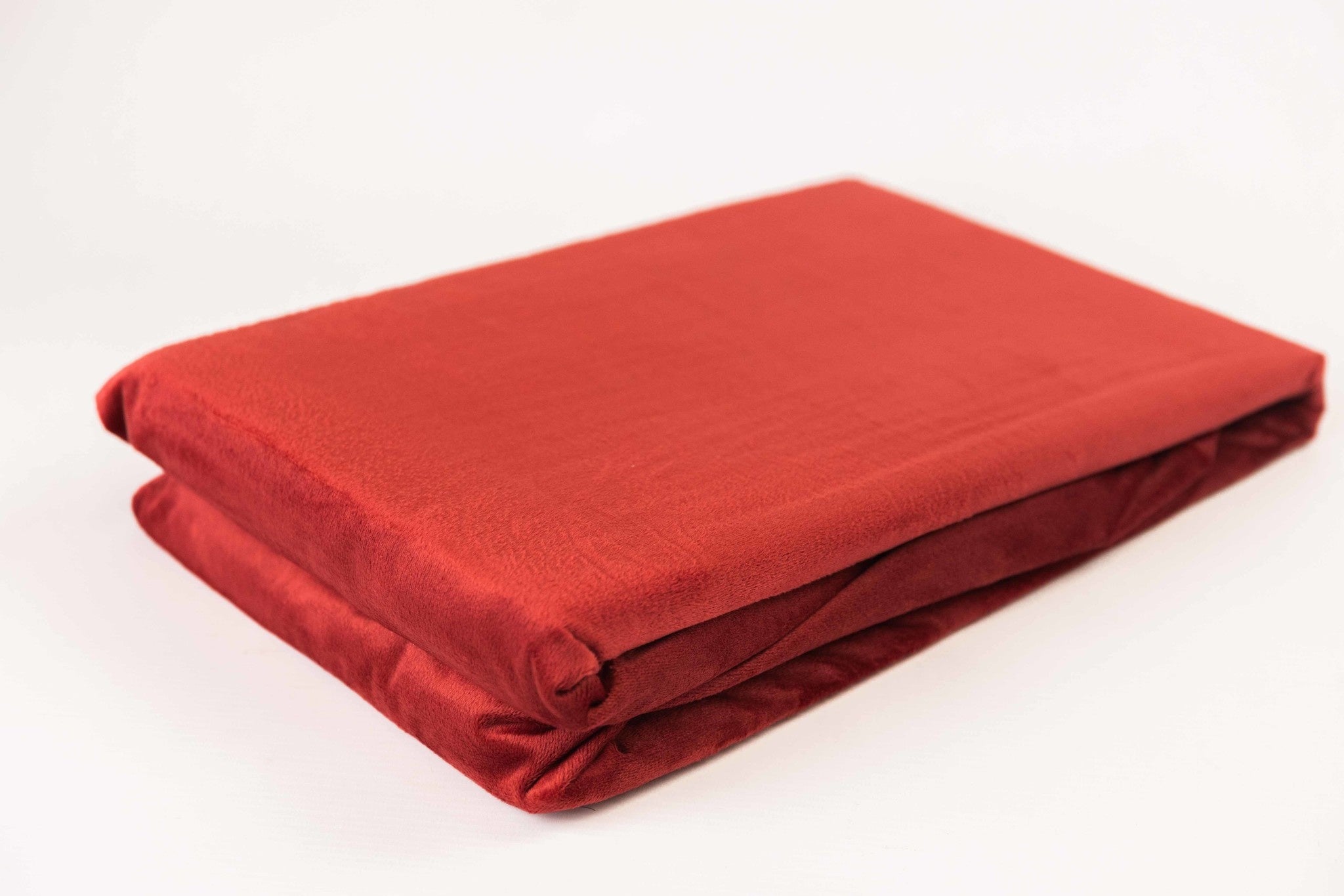 Fluwelen Hoeslaken Bordeaux Rood | Velvet Velours