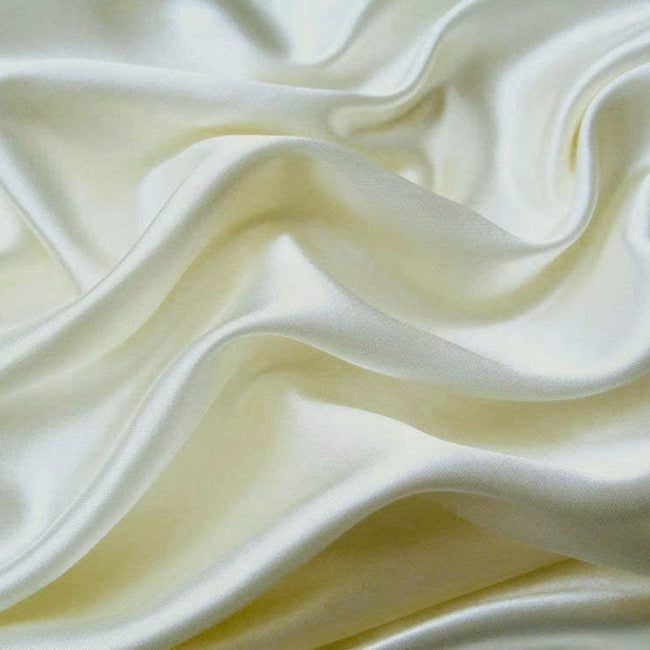 Satijnen Hoeslaken Crème