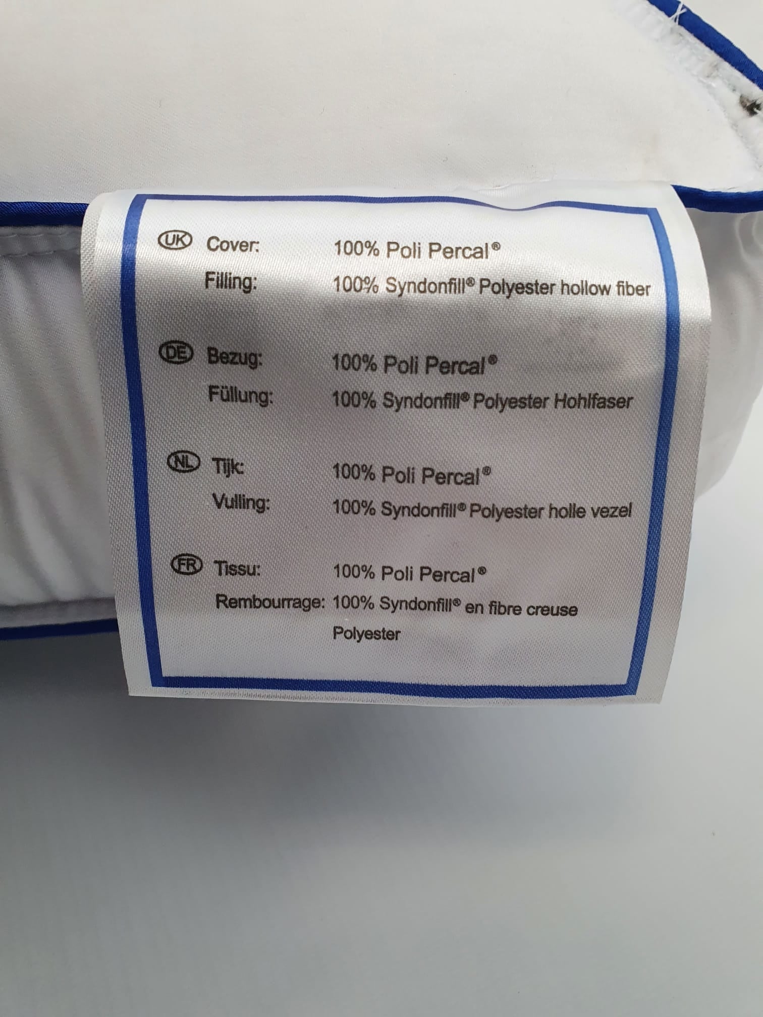 Stevige Boxkussen - Anti Allergisch - Navulbaar met ritssluiting