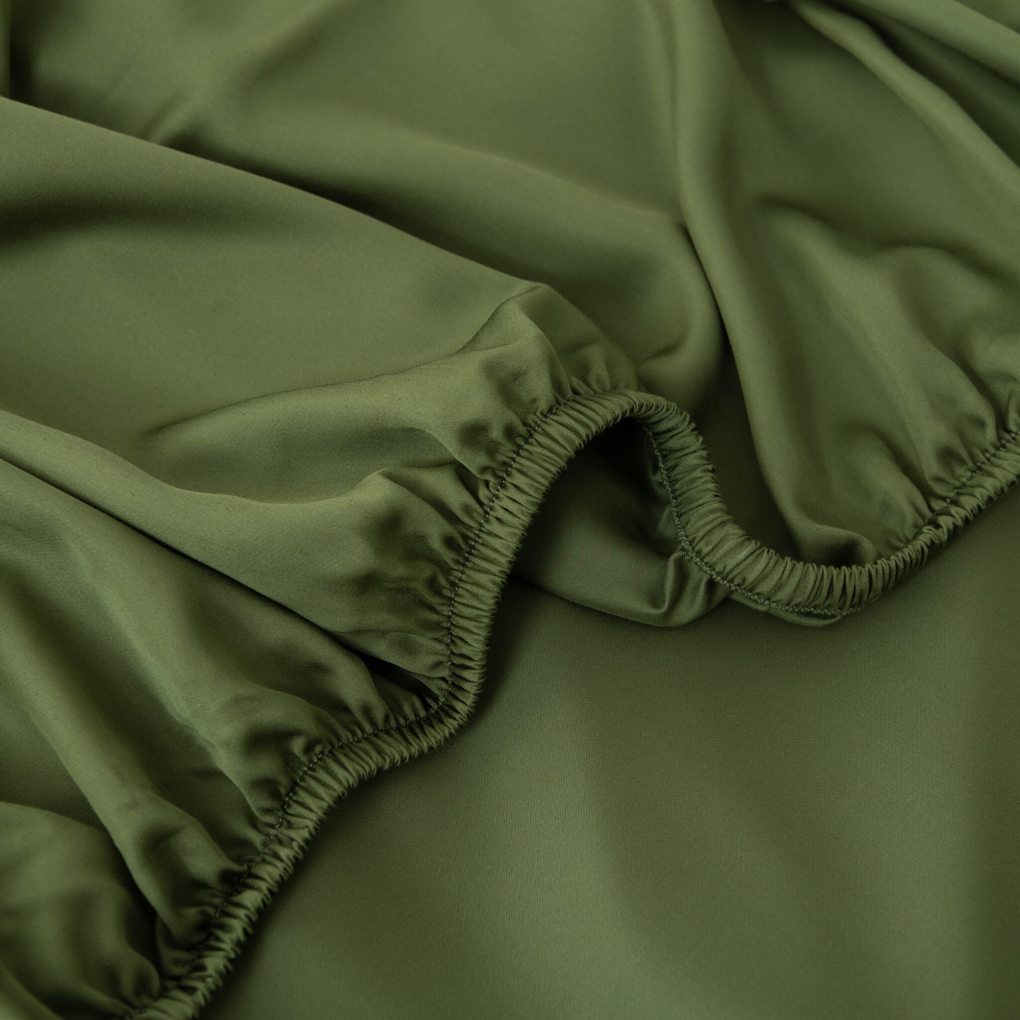 Hoeslaken - Deep Moss- Premium