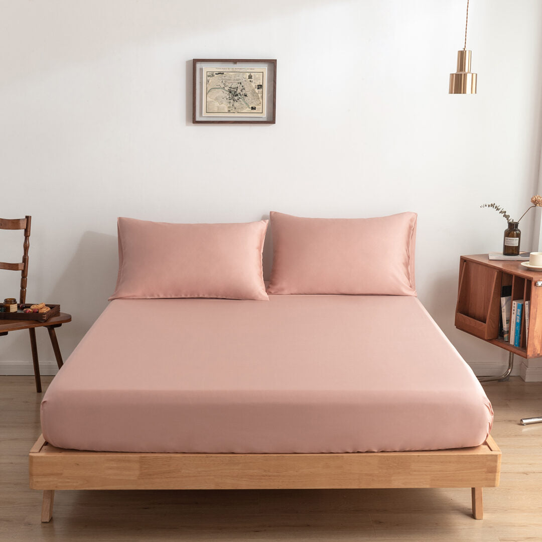 Hoeslaken (Topdekmatras) - Cuddle Pink - Premium