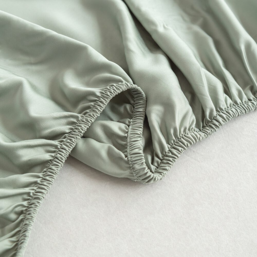 Tweepersoons Beddengoedset Xl - Sage Green