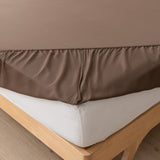 Hoeslaken (Topdekmatras) - Coffee Brown - Premium