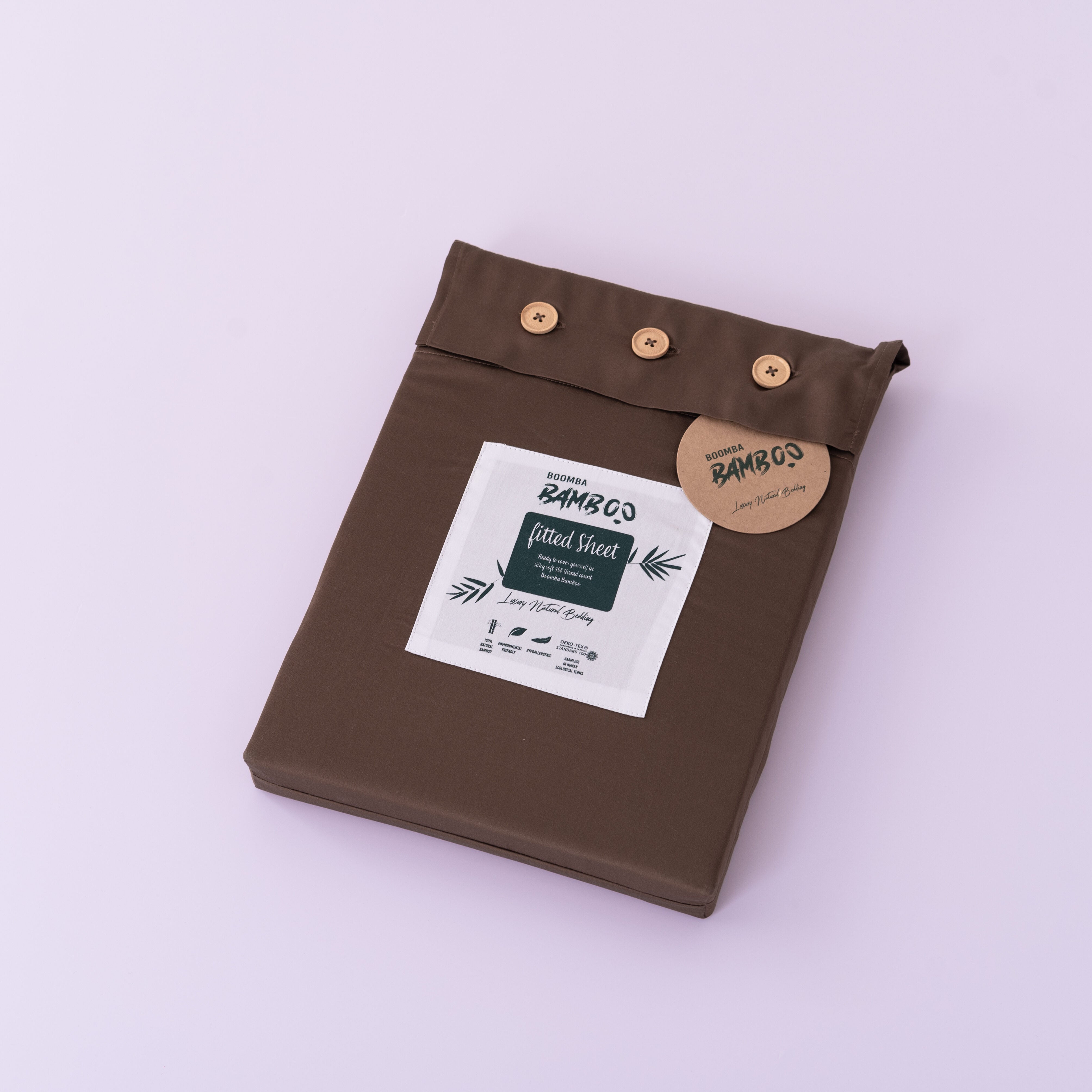 Hoeslaken (Topdekmatras) - Coffee Brown - Premium