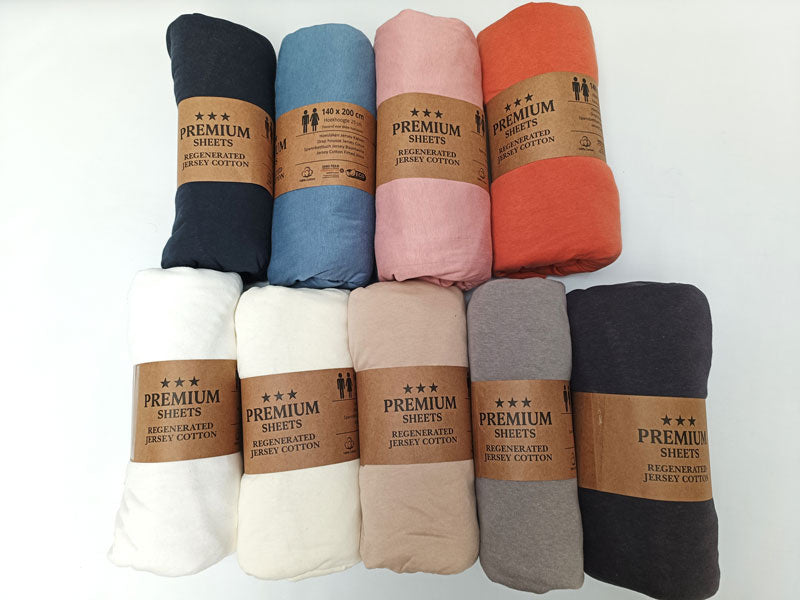 Jersey Hoeslaken (rol) Assorti