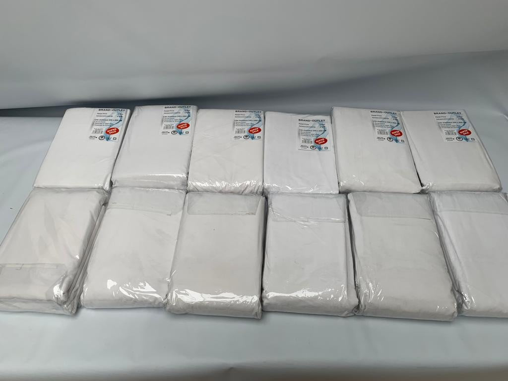 Witte Katoenen Dekbedovertrekken - Regenerated Cotton
