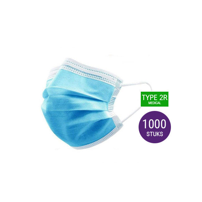 Groothandel / Import Medische Mondmasker Type 2R - vanaf 3 cent ex per stuk