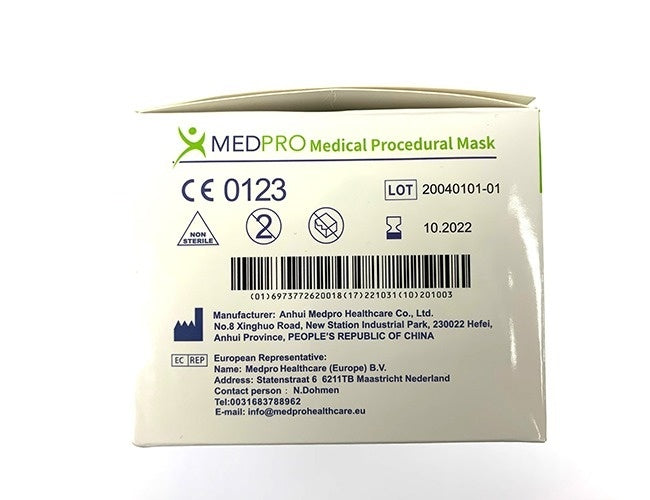 Groothandel / Import Medische Mondmasker Type 2R - vanaf 3 cent ex per stuk