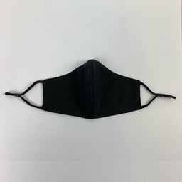 Katoenen FFP2 model Mondkapjes met Koordstopper Zwart - 120 stuks