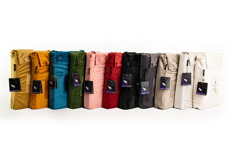 Fluwelen Dekbedovertrek Groen Velvet/Velours